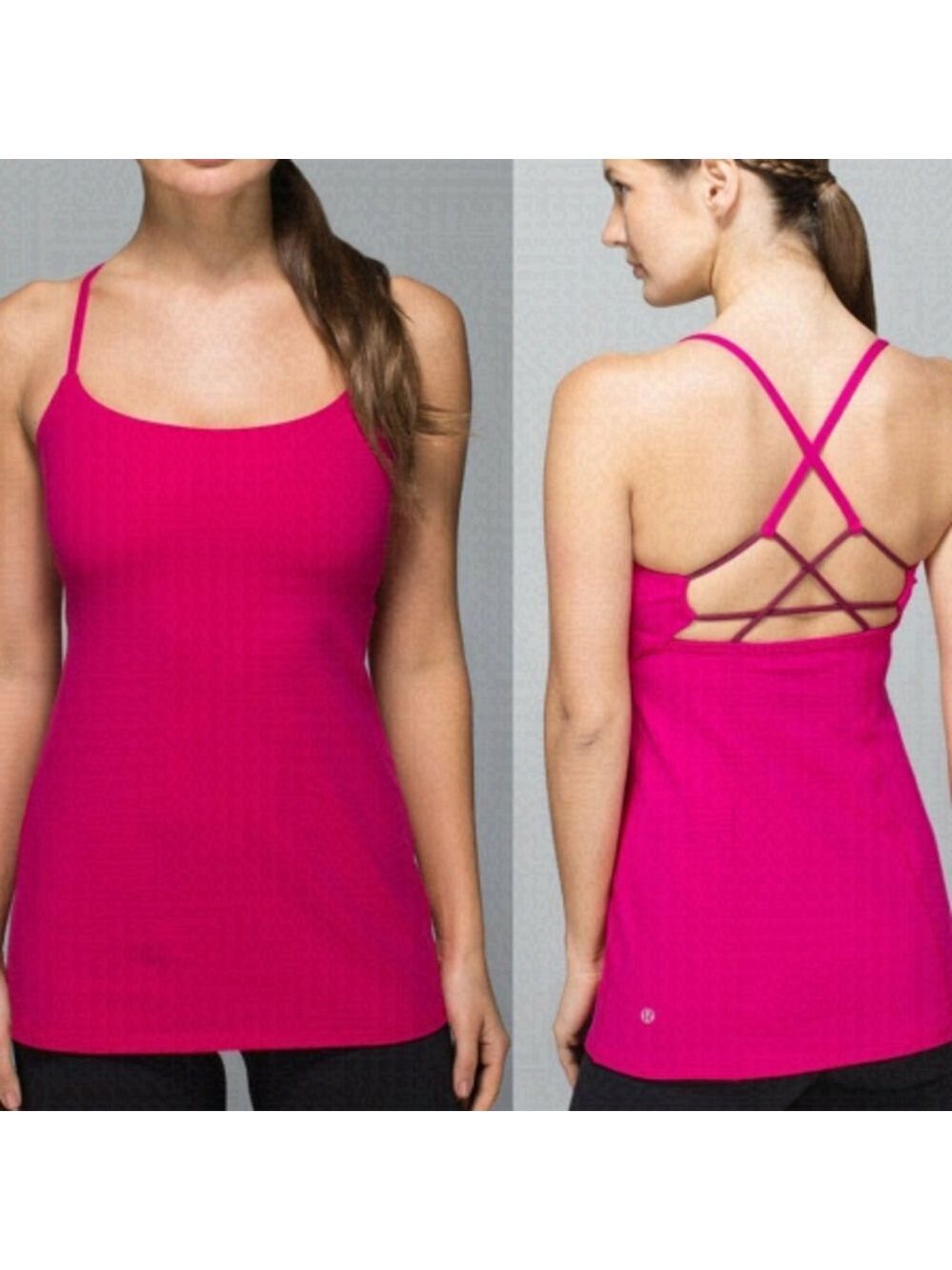 Lululemon | Dancing Warrior Tank in Jewelled Magenta / Dashing Purple
